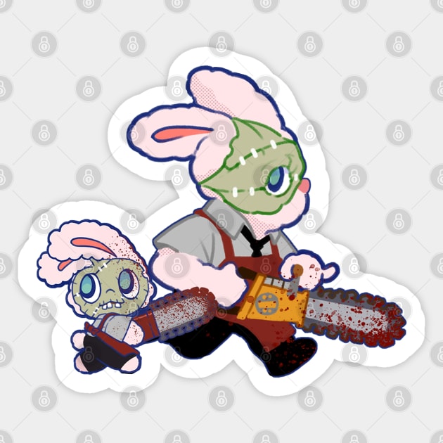 rabbit hunting Sticker by COOLKJS0